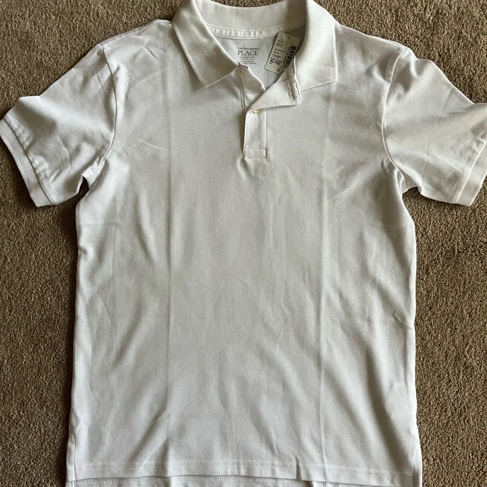 The Children's Place White Polo Shirt